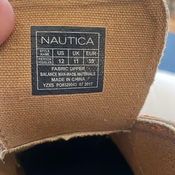 Nautica Brown boot style shoe size 12 boys - Picture 5 of 5